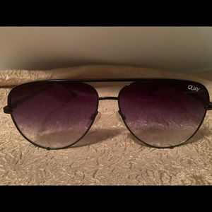 Quay Desi Perkins Aviator Sunglasses